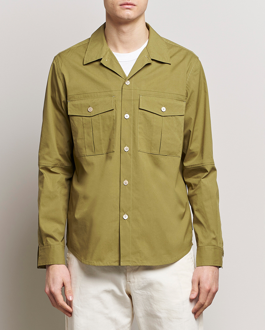 Herr | Best of British | PS Paul Smith | Utility Shirt Khaki Green