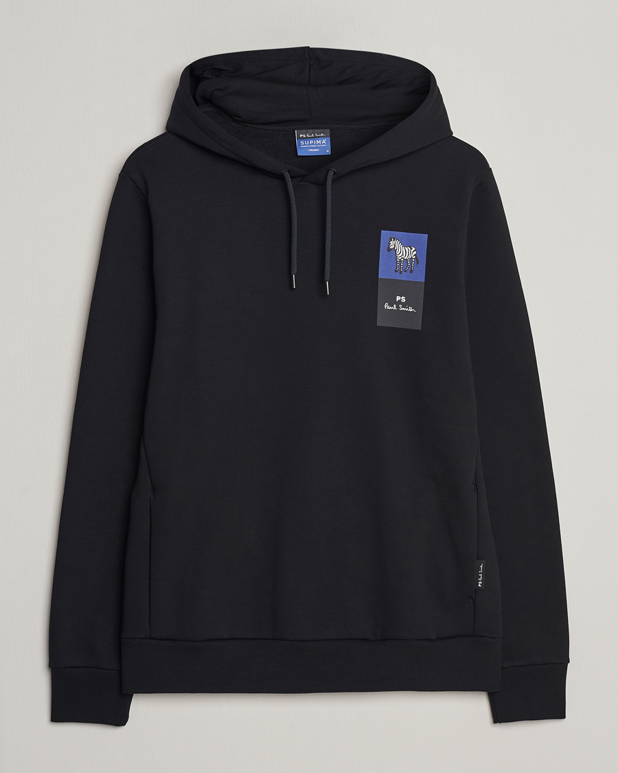 Herr | Tröjor | PS Paul Smith | Zebra Hoodie Black