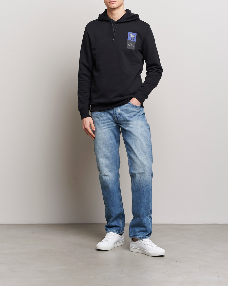 Herr | Tröjor | PS Paul Smith | Zebra Hoodie Black