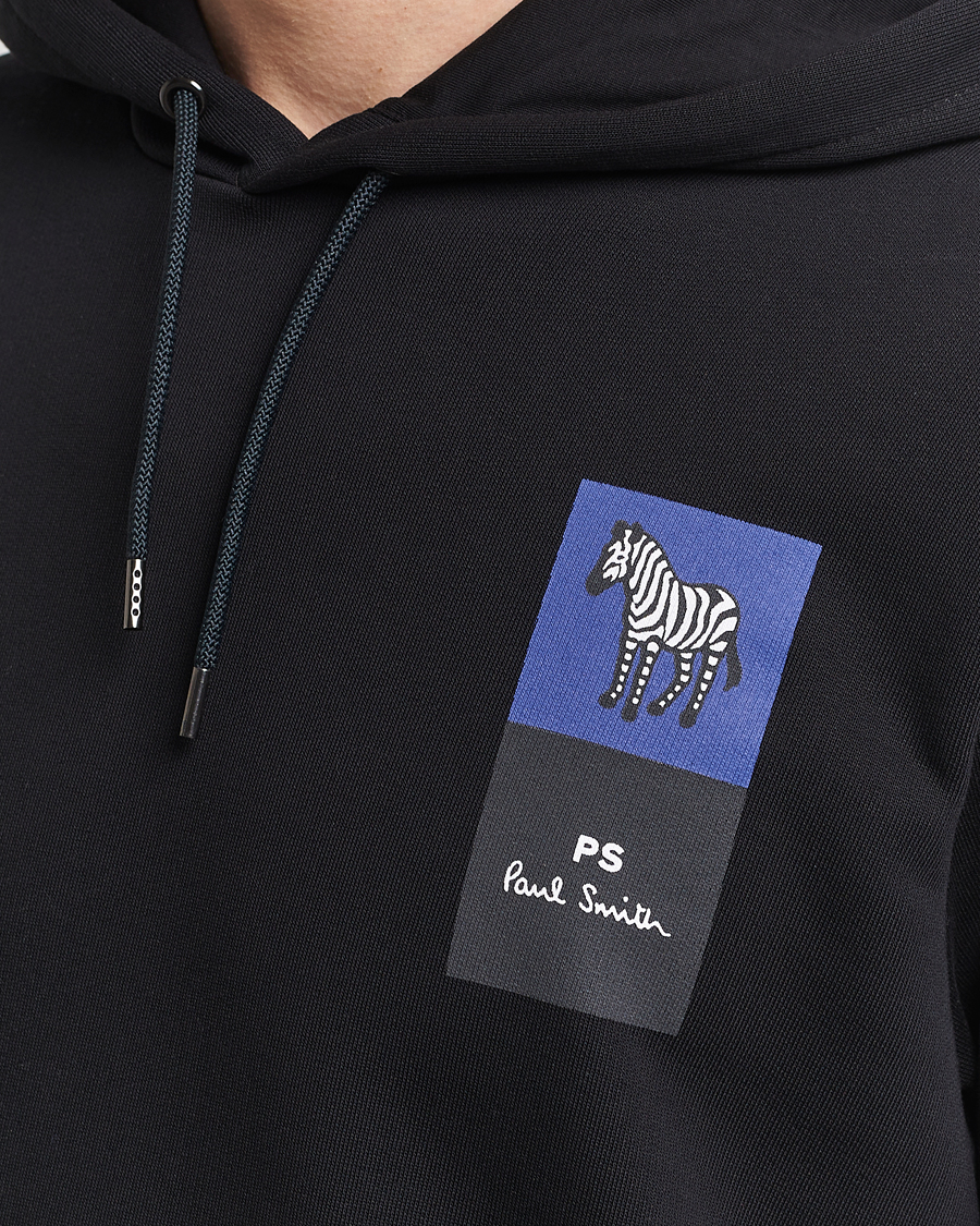 Herr | Tröjor | PS Paul Smith | Zebra Hoodie Black