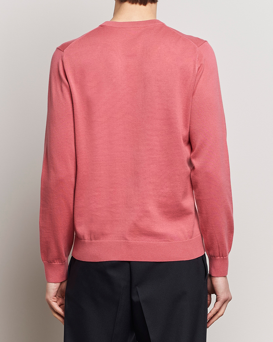 Herr | Tröjor | PS Paul Smith | Zebra Cotton Knitted Sweater Faded Pink