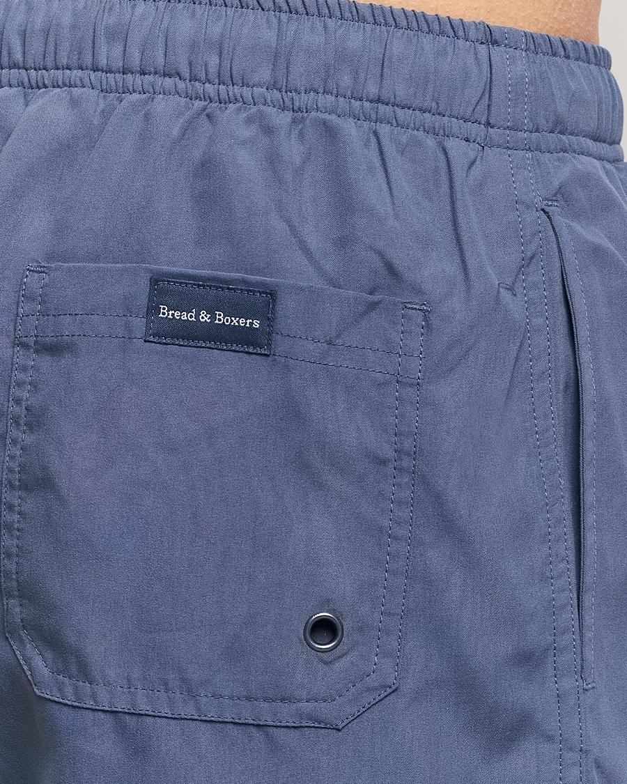 Herr | Badbyxor | Bread & Boxers | Swimshorts Denim Blue