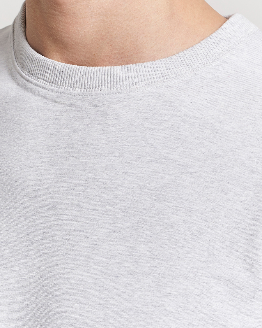 Herr | Tröjor | Bread & Boxers | Loungewear Crew Neck Sweatshirt Light Grey Melange