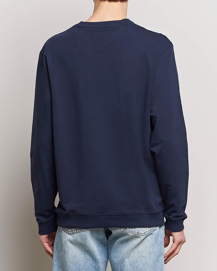Herr | Tröjor | Bread & Boxers | Loungewear Crew Neck Sweatshirt Navy Blue