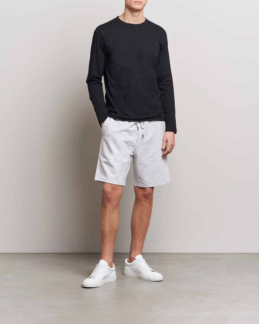 Herr | Shorts | Bread & Boxers | Loungewear Shorts Light Grey Melange