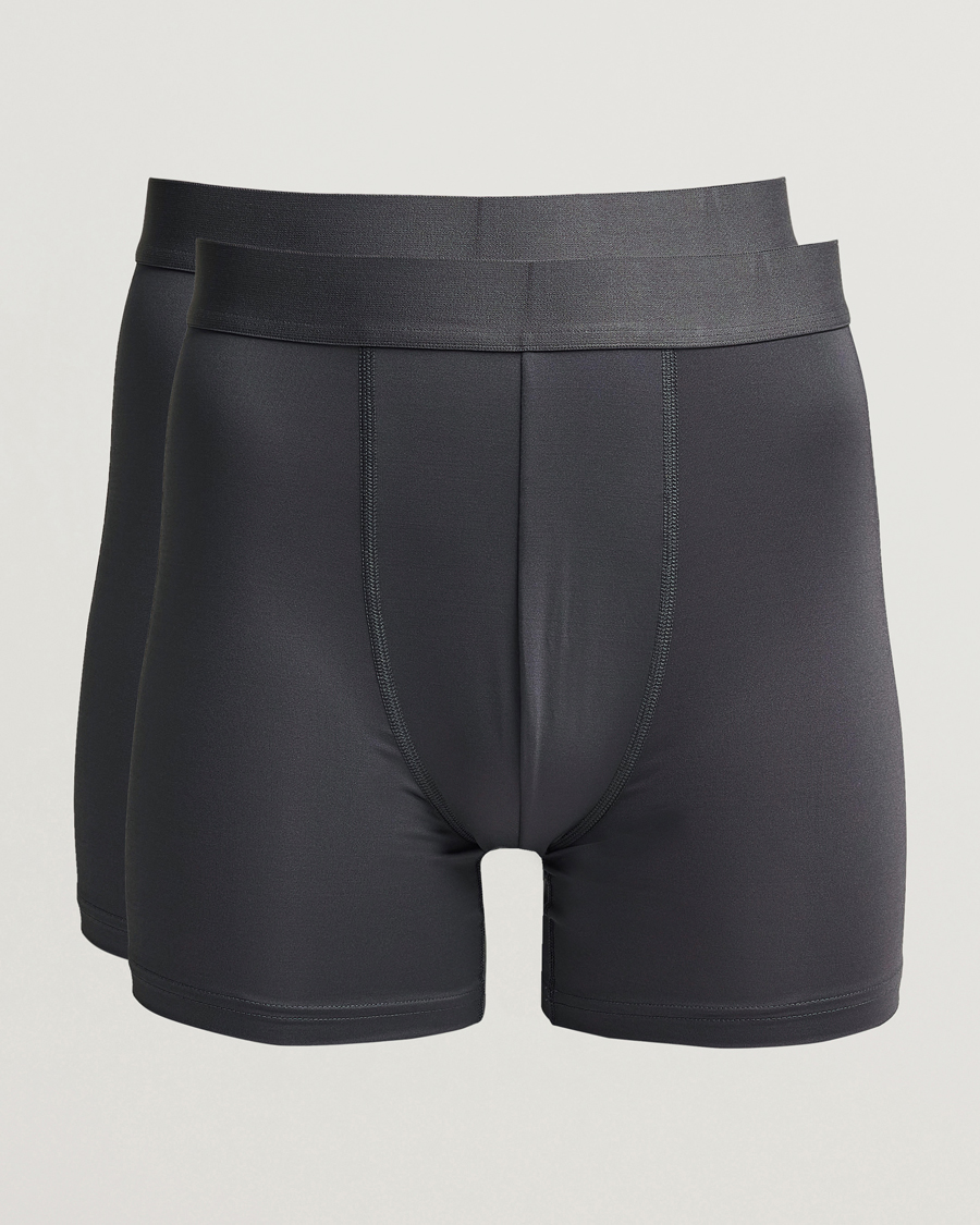Herr | Underkläder | Bread & Boxers | 2-Pack Active Boxer Brief Iron Grey