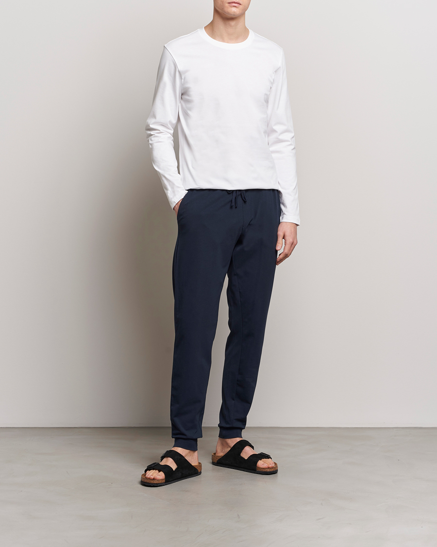 Herr | T-Shirts | Bread & Boxers | Long Sleeve T-Shirt White