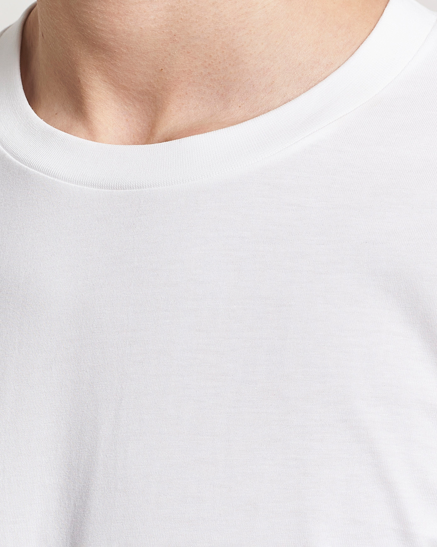 Herr | T-Shirts | Bread & Boxers | Long Sleeve T-Shirt White