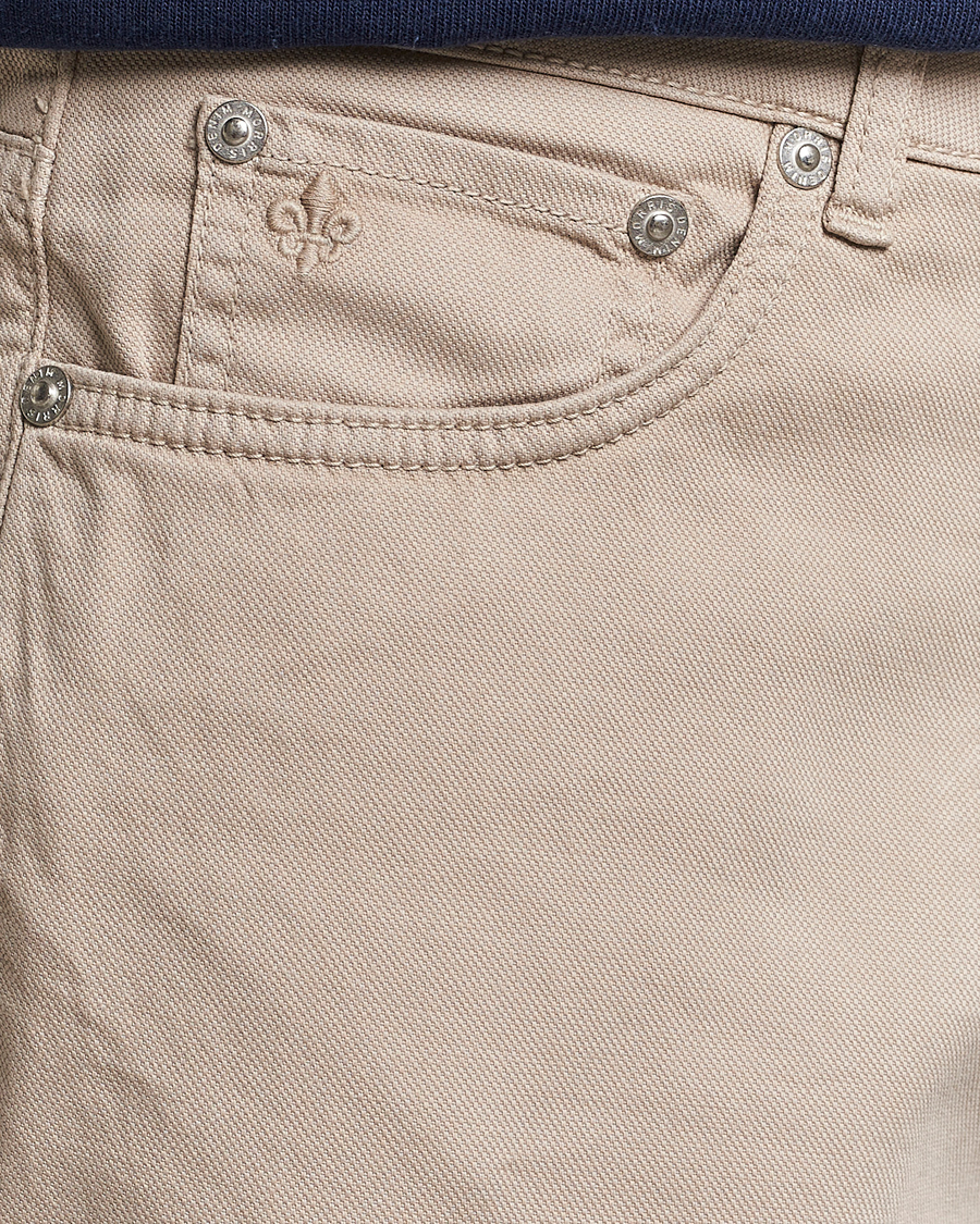 Herr | Byxor | Morris | James Structured 5-Pocket Trousers Khaki