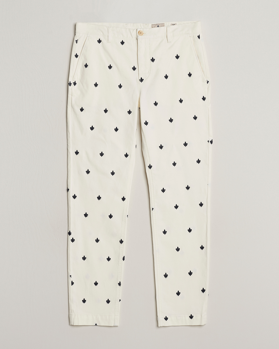 Herr | Byxor | Morris | Jeffrey Club Chinos Off White
