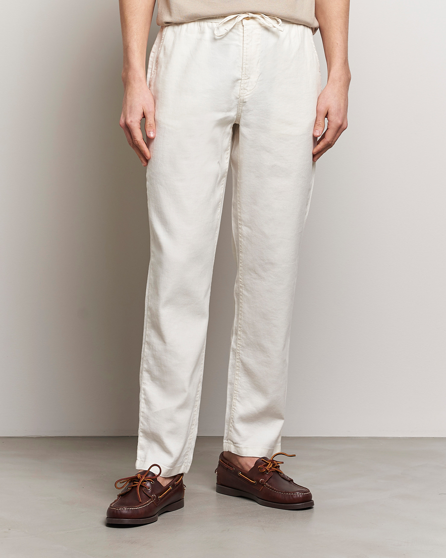 Herr | Avdelningar | Morris | Fenix Linen Slacks Off White