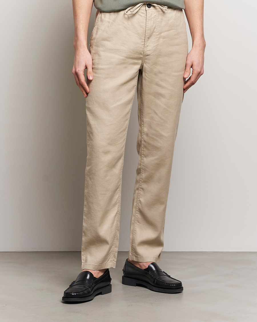 Herr | Preppy Authentic | Morris | Fenix Linen Slacks Khaki