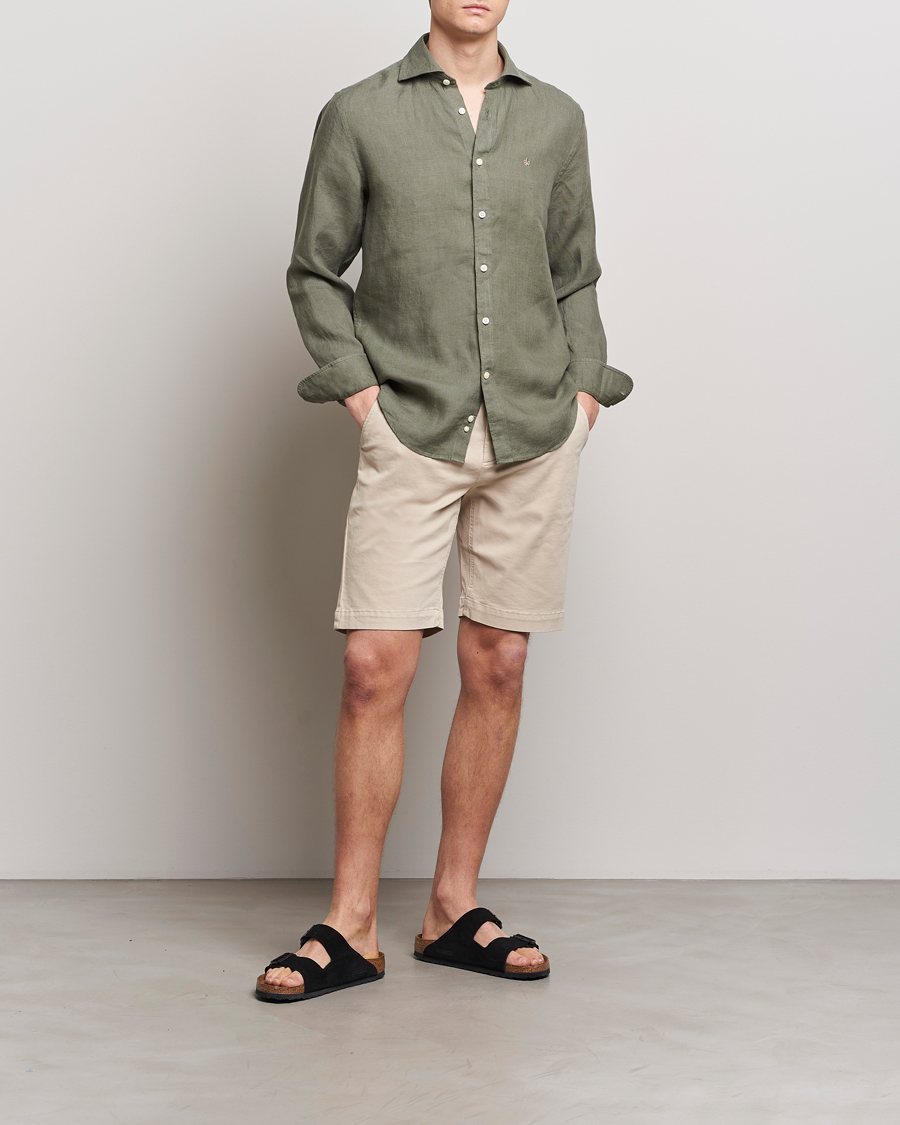 Herr | Shorts | Morris | Jeffrey Chino Shorts Khaki