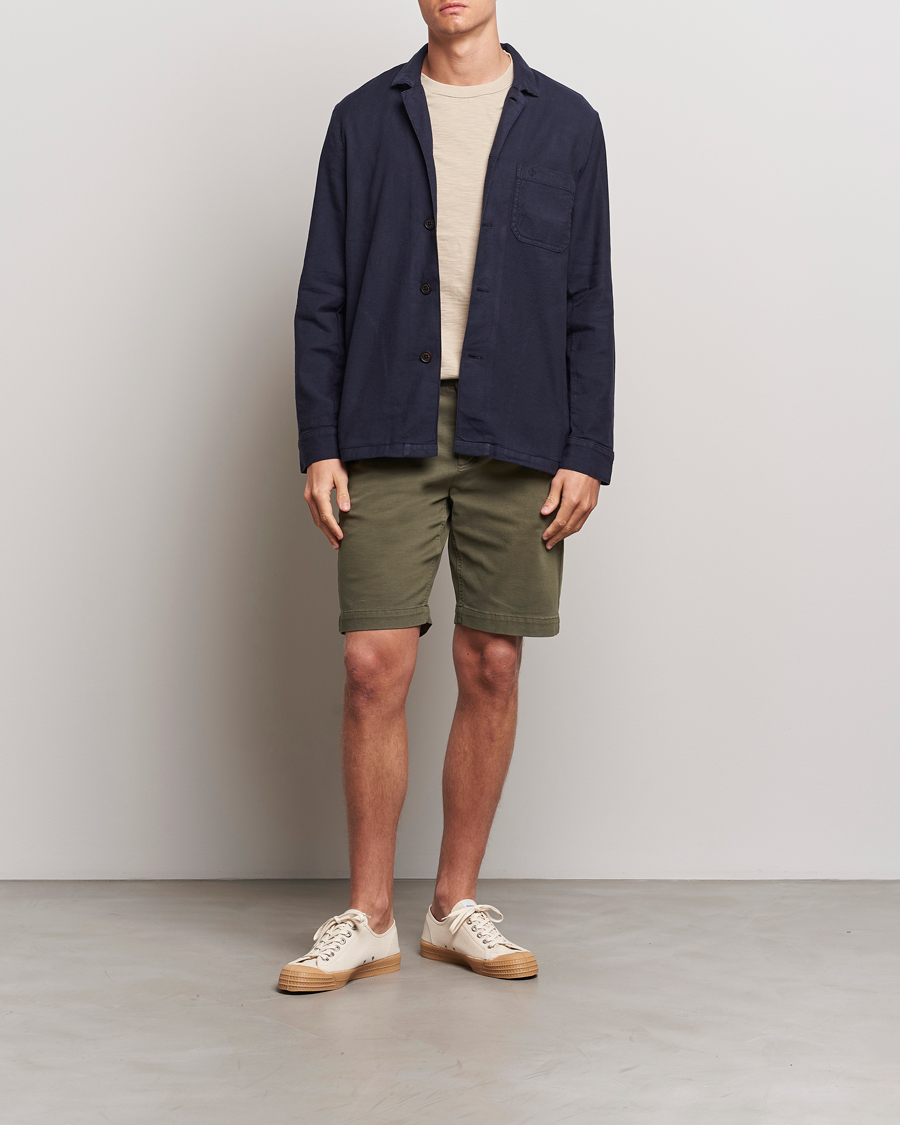 Herr | Shorts | Morris | Jeffrey Chino Shorts Olive
