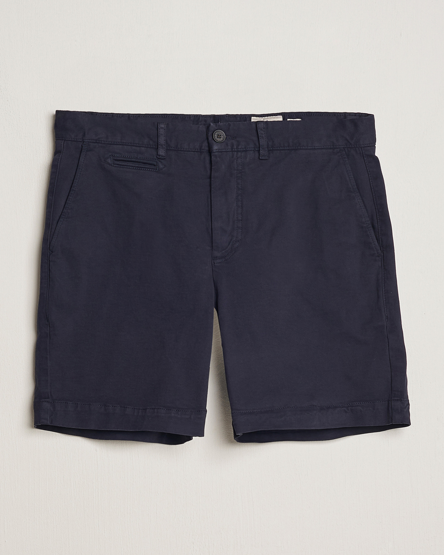 Herr | Shorts | Morris | Jeffrey Short Chino Shorts Navy