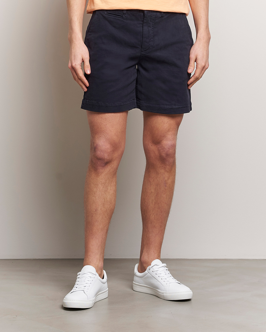 Herr | Morris | Morris | Jeffrey Short Chino Shorts Navy