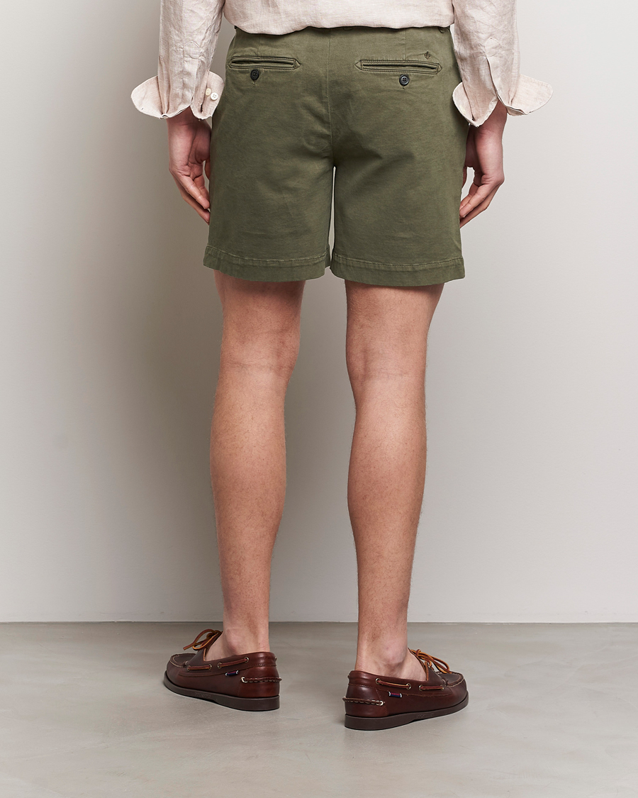 Herr | Shorts | Morris | Jeffrey Short Chino Shorts Olive