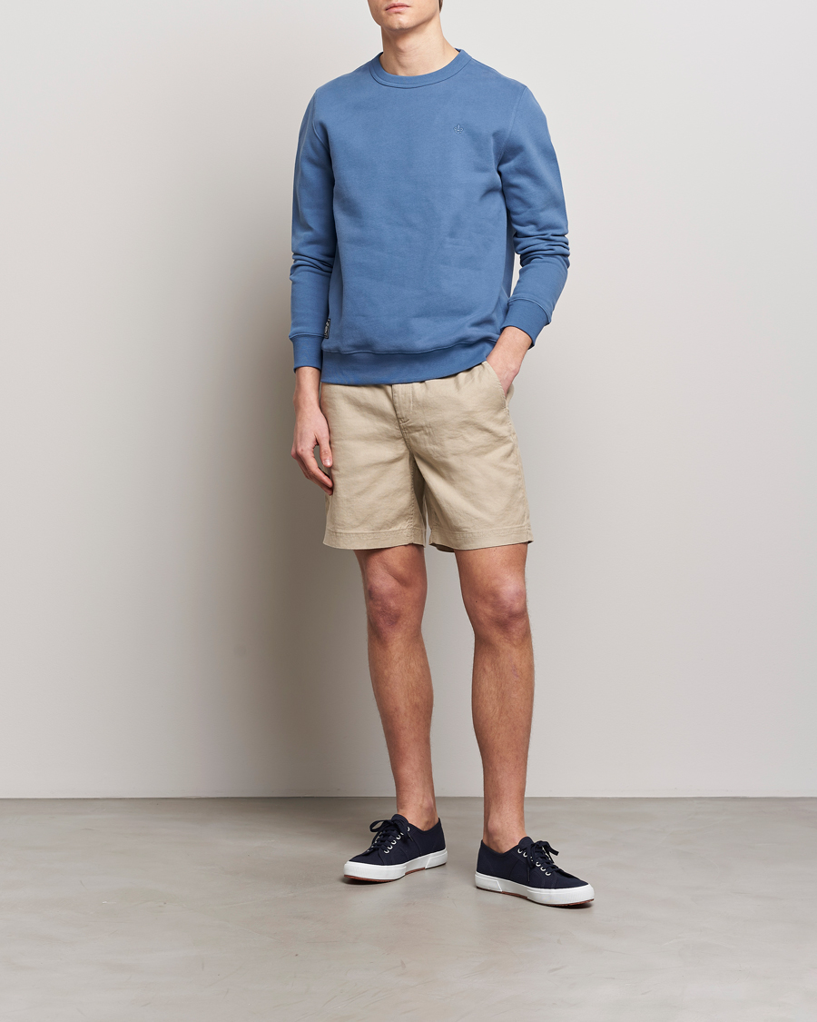 Herr | Tröjor | Morris | Brandon Lily Sweatshirt Blue