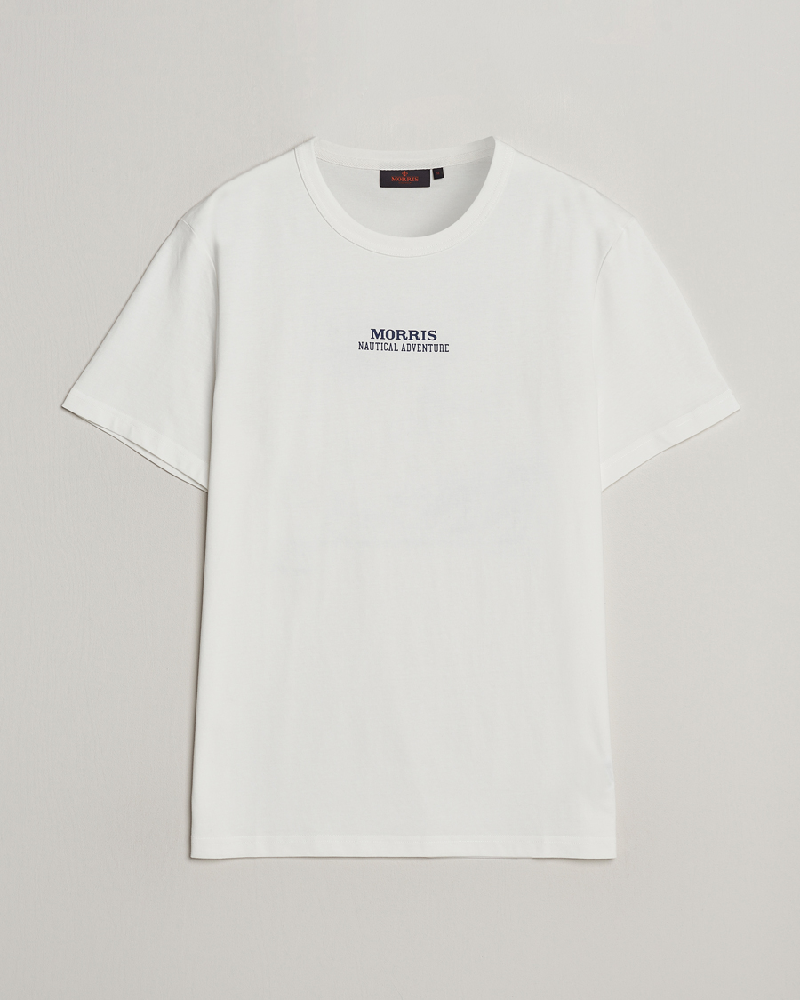 Herr | T-Shirts | Morris | Archie T-Shirt Off White