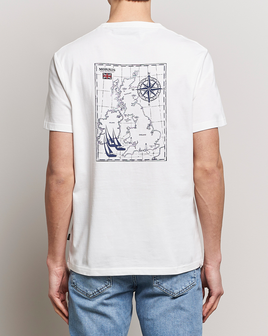 Herr | T-Shirts | Morris | Archie T-Shirt Off White