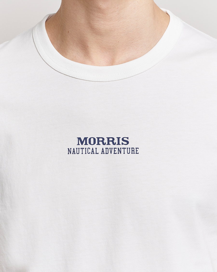 Herr | T-Shirts | Morris | Archie T-Shirt Off White