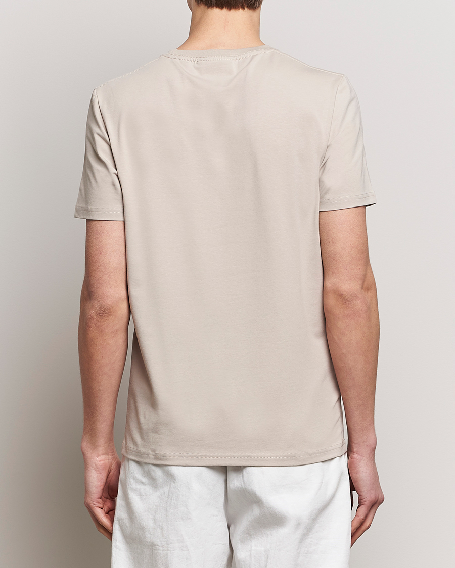 Herr | T-Shirts | Morris | James Crew Neck T-Shirt Khaki