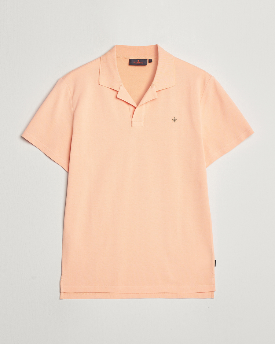 Herr | Pikéer | Morris | Dylan Pique Shirt Orange