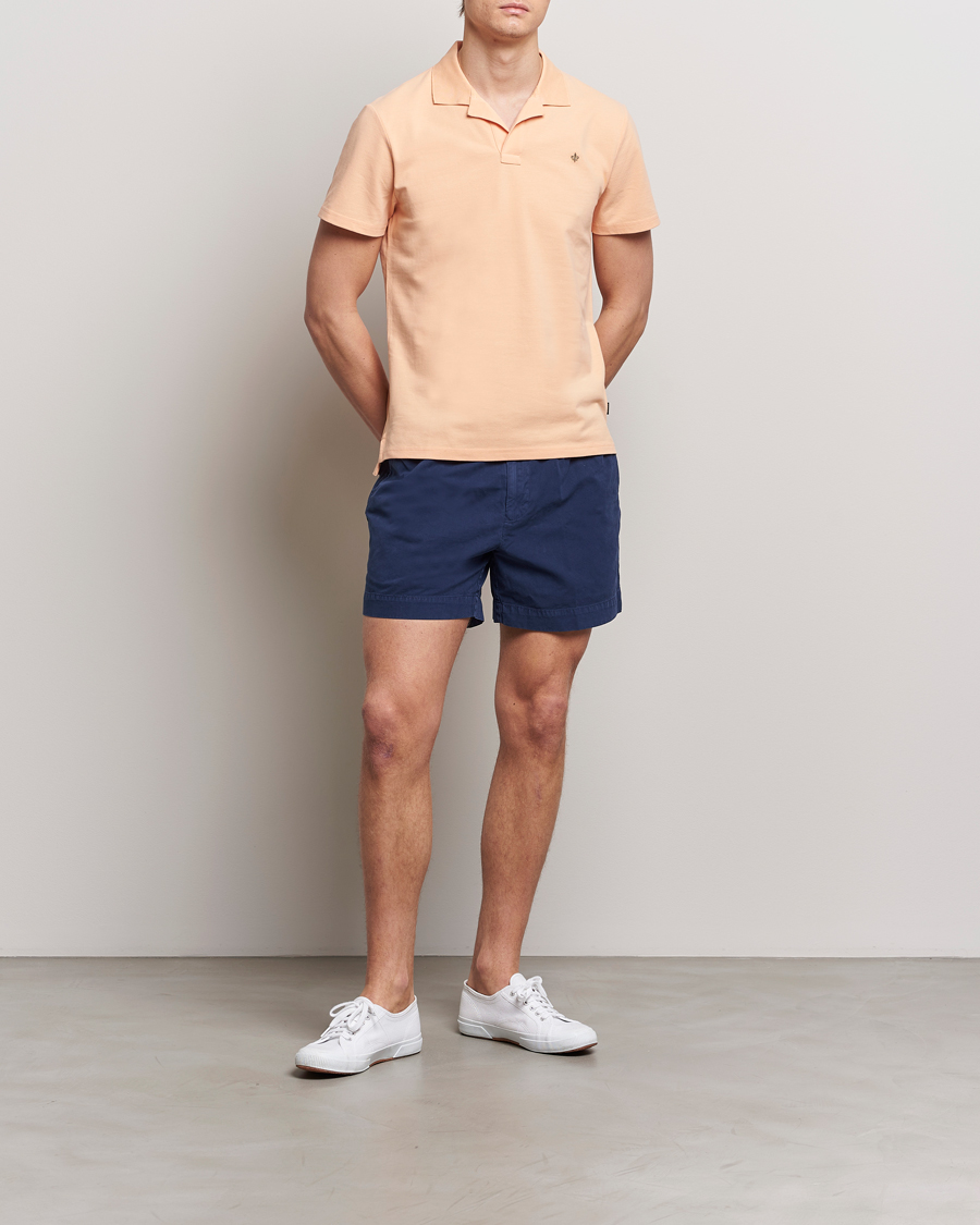 Herr | Pikéer | Morris | Dylan Pique Shirt Orange