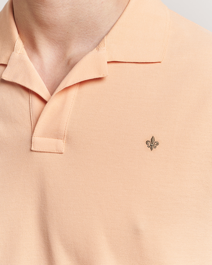 Herr | Pikéer | Morris | Dylan Pique Shirt Orange