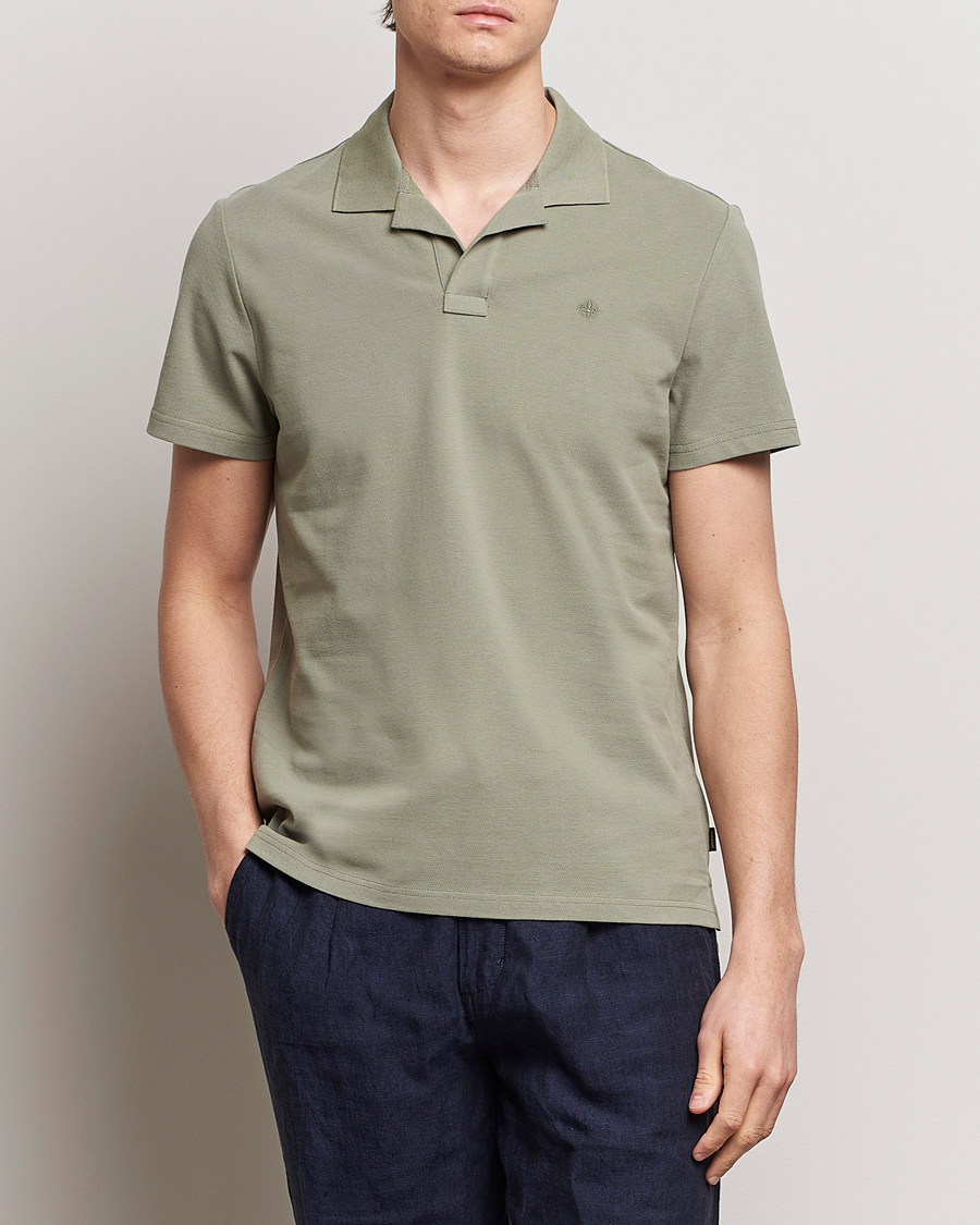 Herr | Pikéer | Morris | Dylan Pique Shirt Green