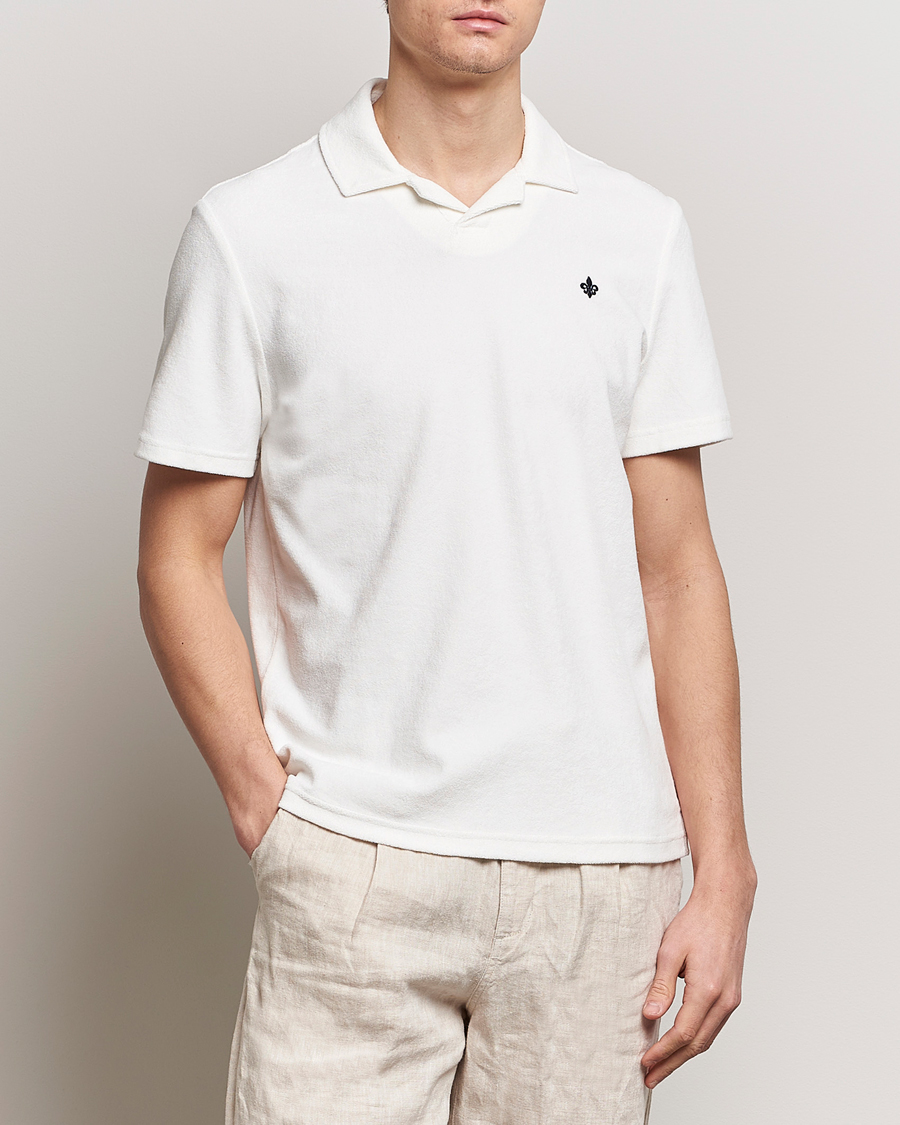 Herr | Morris | Morris | Delon Terry Jersey Polo Off White