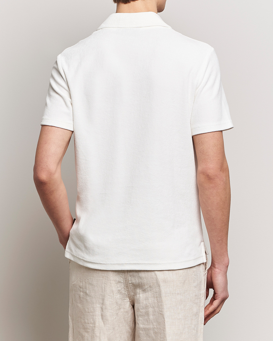 Herr | Pikéer | Morris | Delon Terry Jersey Polo Off White