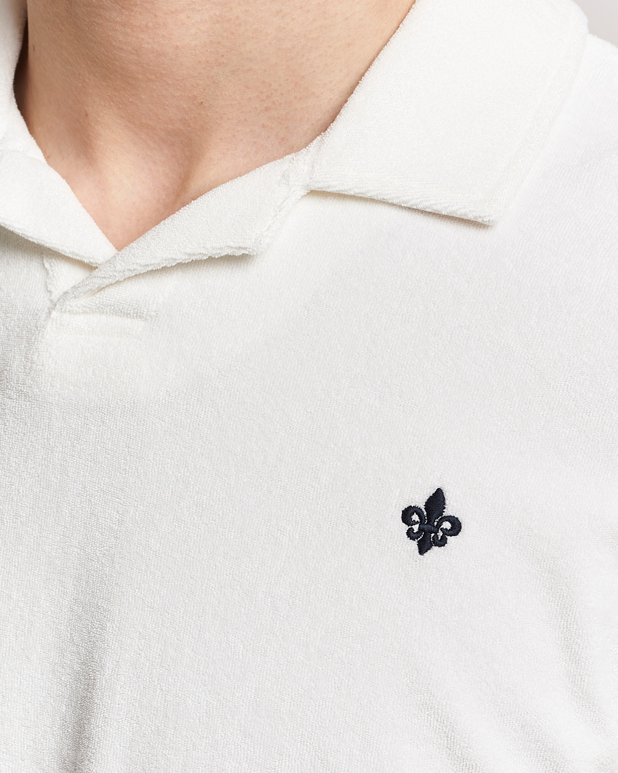 Herr | Pikéer | Morris | Delon Terry Jersey Polo Off White