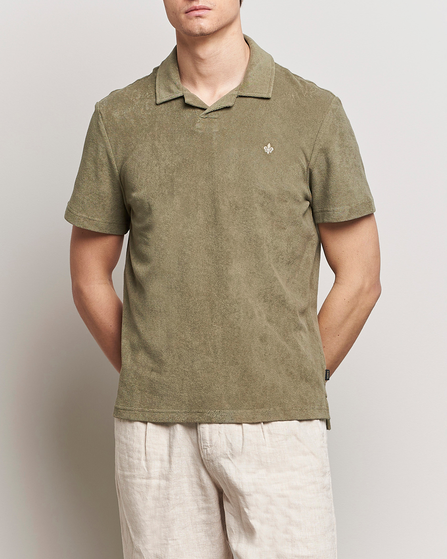 Herre |  | Morris | Delon Terry Jersey Polo Olive