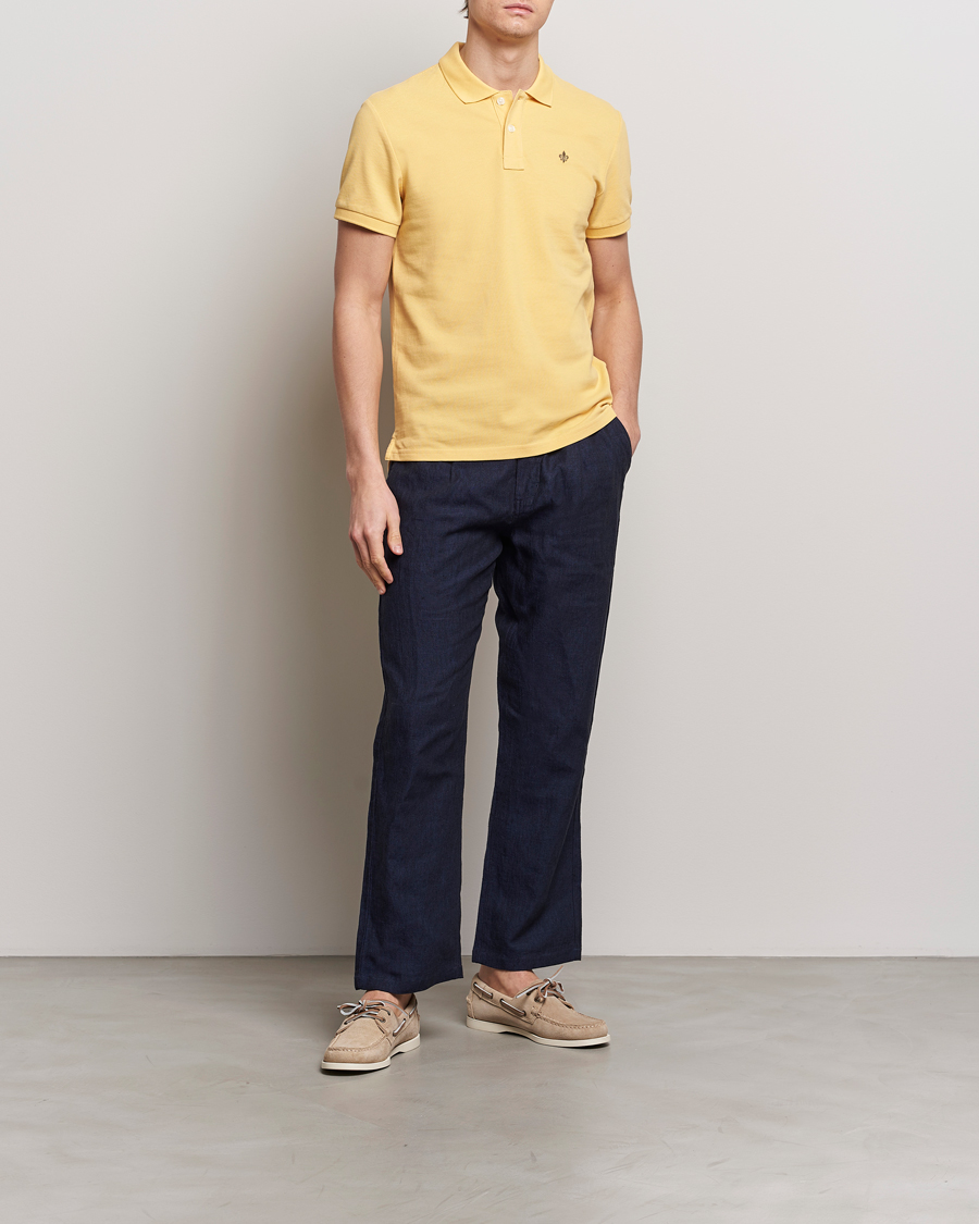 Herr | Pikéer | Morris | New Pique Yellow