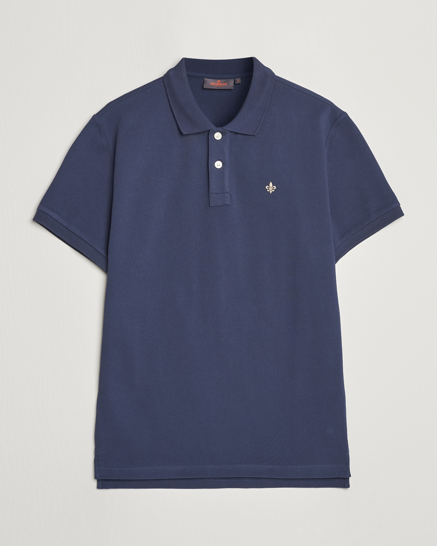 Herr | Pikéer | Morris | New Pique Blue