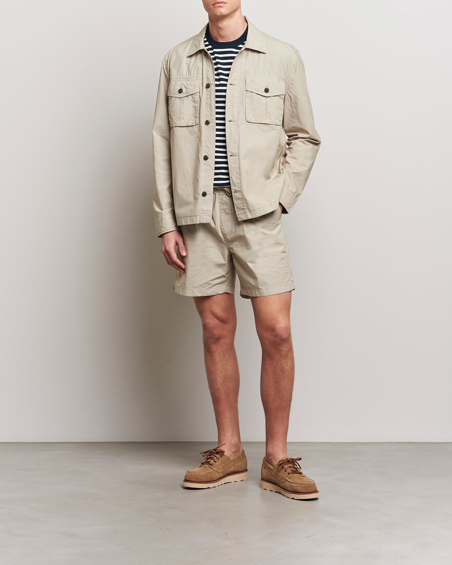 Herr | Jackor | Morris | Harrison Cotton Shirt Jacket Khaki