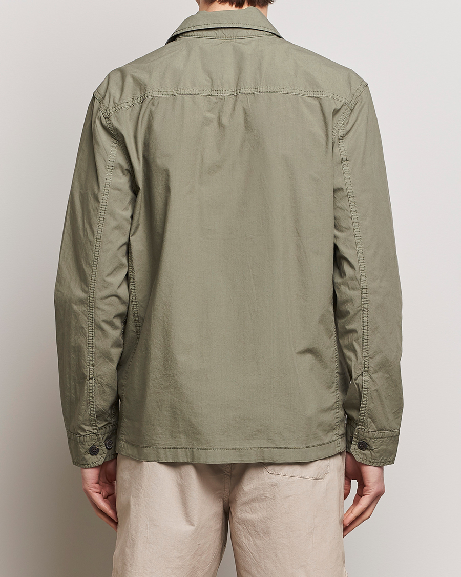 Herr | Jackor | Morris | Harrison Cotton Shirt Jacket Green