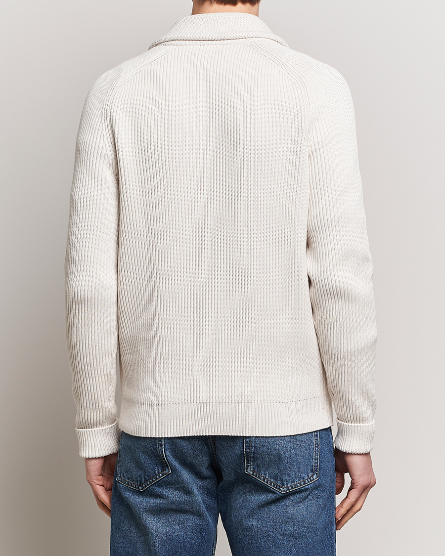 Herr | Tröjor | Morris | Brayden Shawl Cardigan White