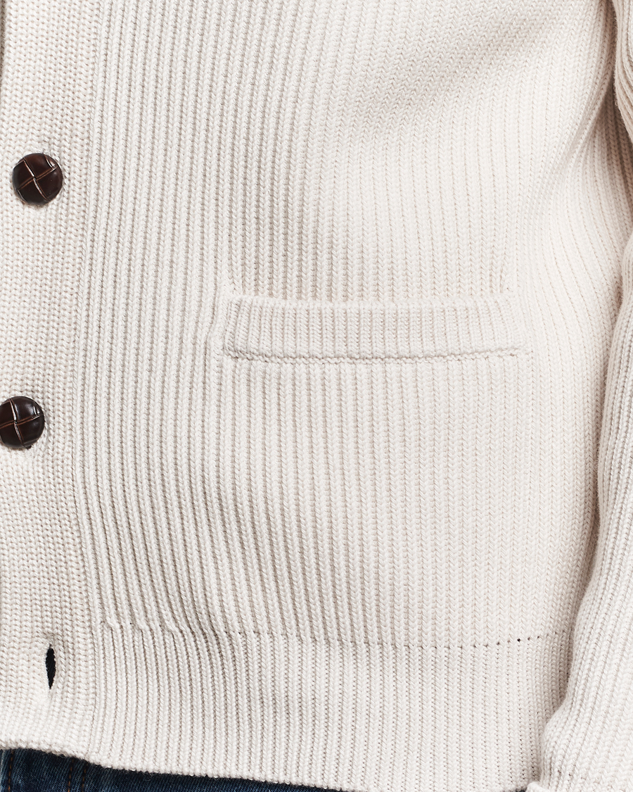 Herr | Tröjor | Morris | Brayden Shawl Cardigan White