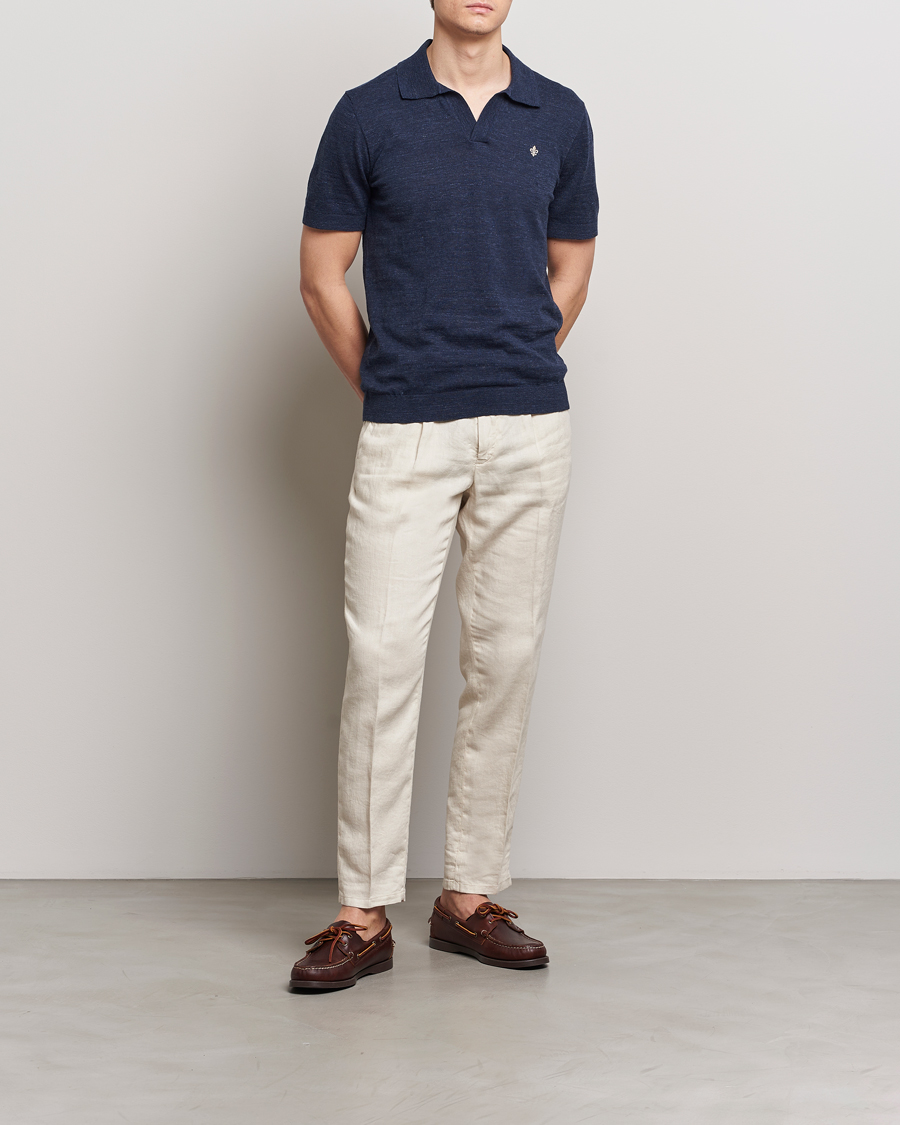 Herr | Pikéer | Morris | Randall Cotton Resort Polo Navy