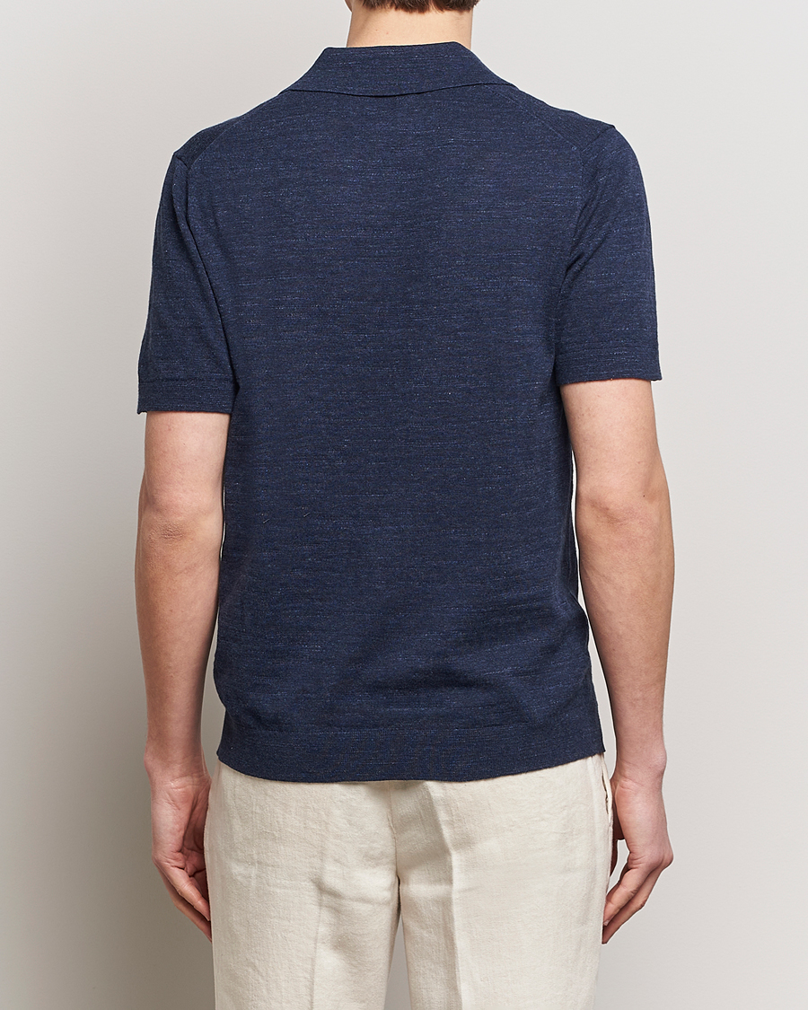 Herr | Pikéer | Morris | Randall Cotton Resort Polo Navy