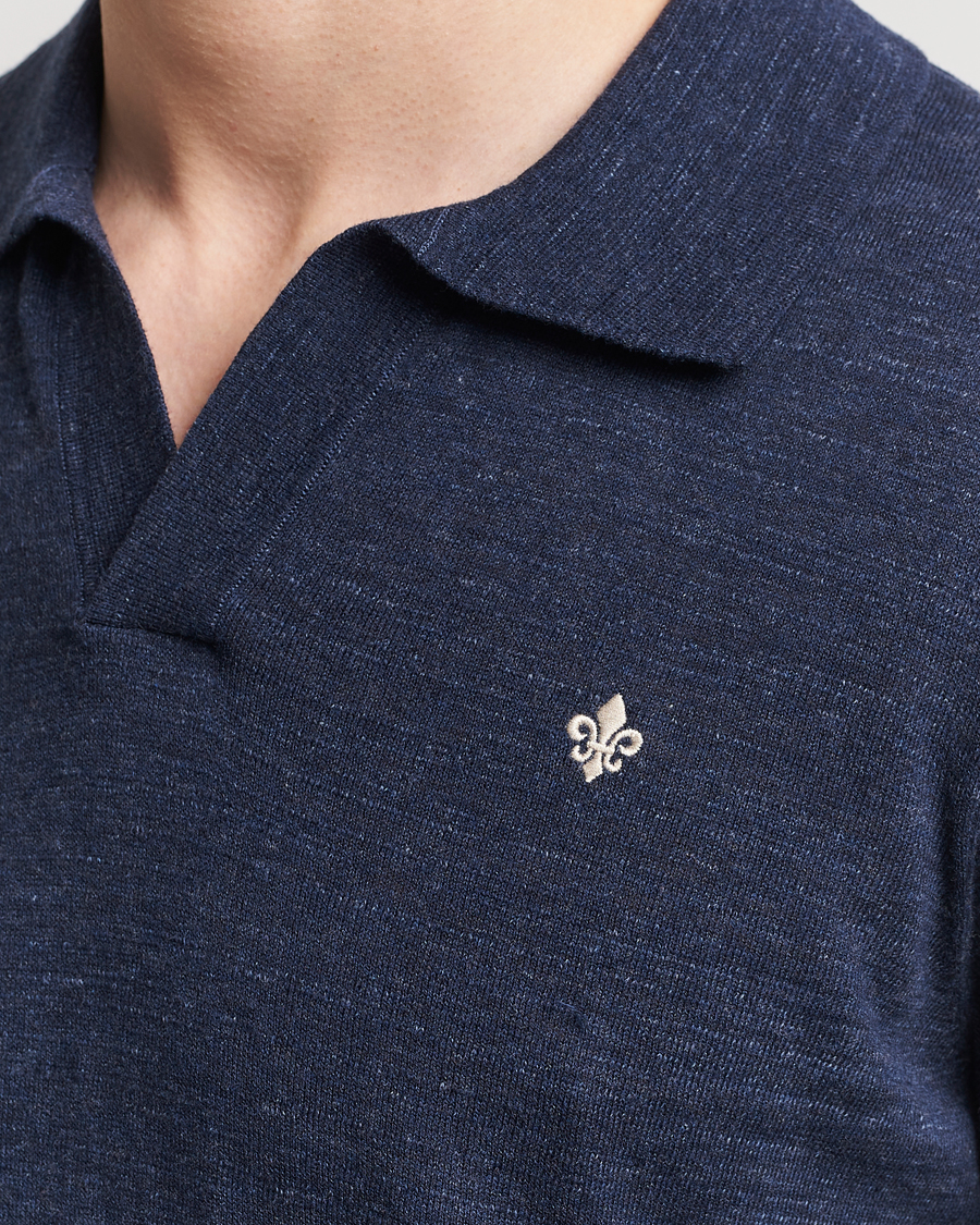 Herr | Pikéer | Morris | Randall Cotton Resort Polo Navy