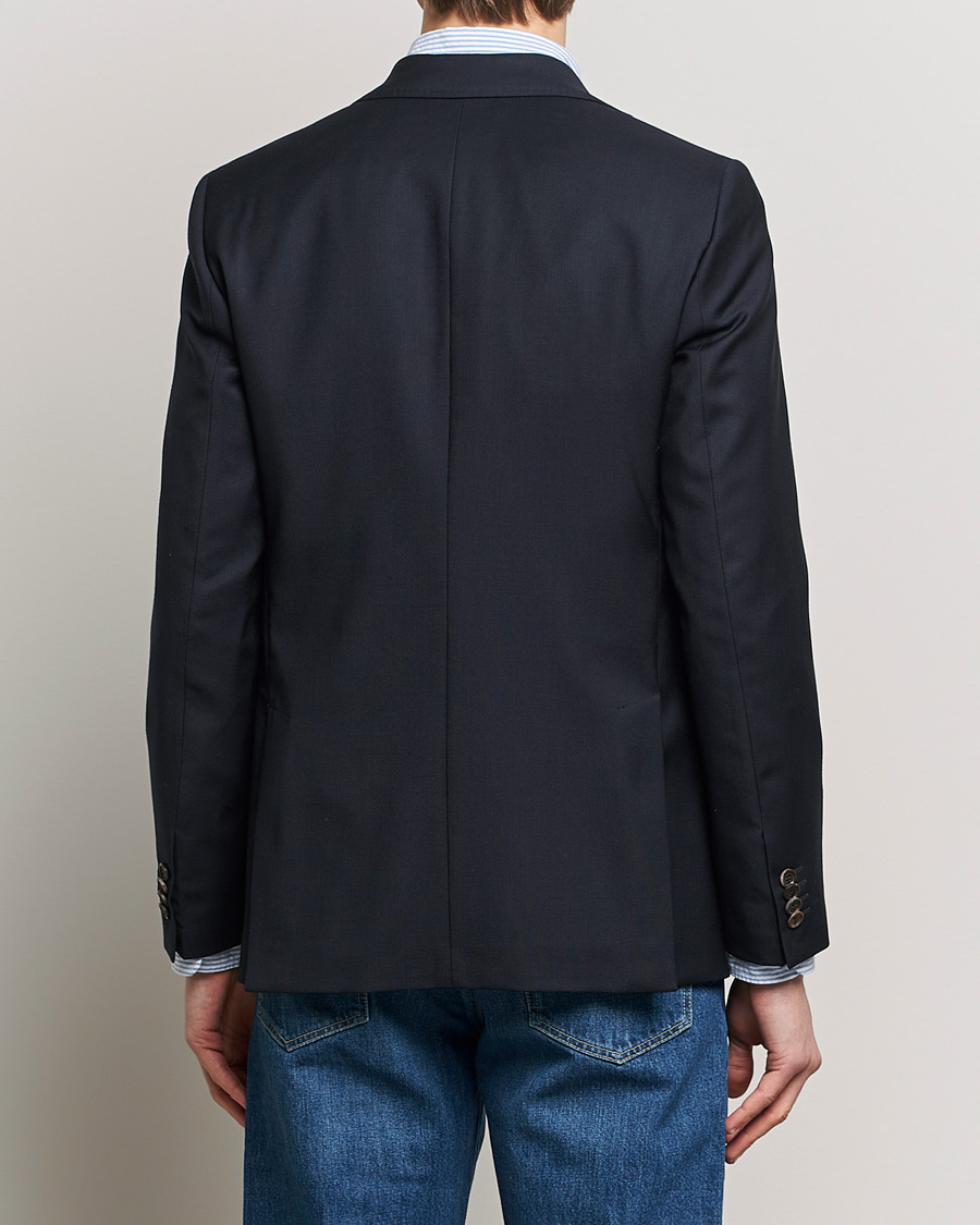 Herr | Kavajer | Morris | Archie Navy Light Wool Blazer Navy