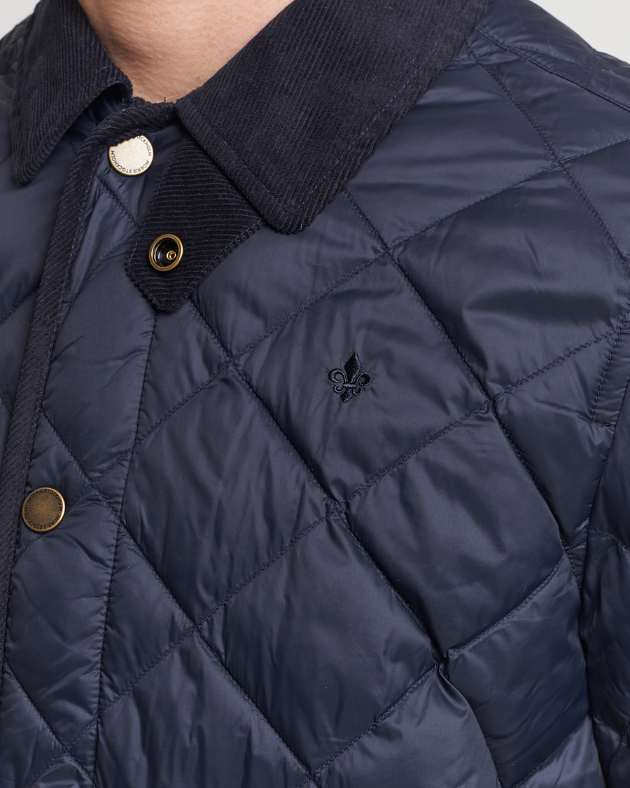 Herr | Jackor | Morris | Winston Quilted Jacket Old Blue