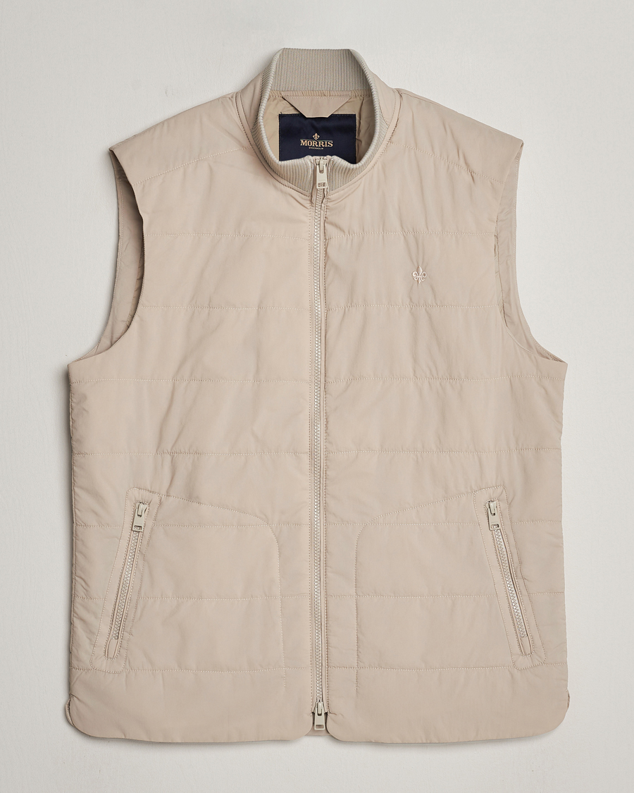 Herr | Jackor | Morris | Lewis Padded Vest Khaki