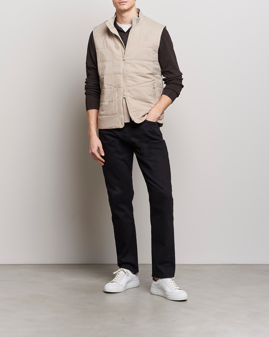 Herr | Jackor | Morris | Lewis Padded Vest Khaki