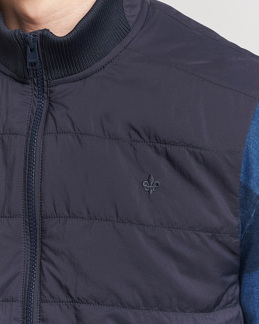 Herr | Jackor | Morris | Lewis Padded Vest Old Blue