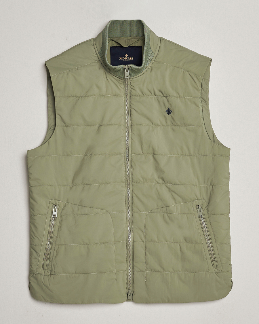Herr | Jackor | Morris | Lewis Padded Vest Green