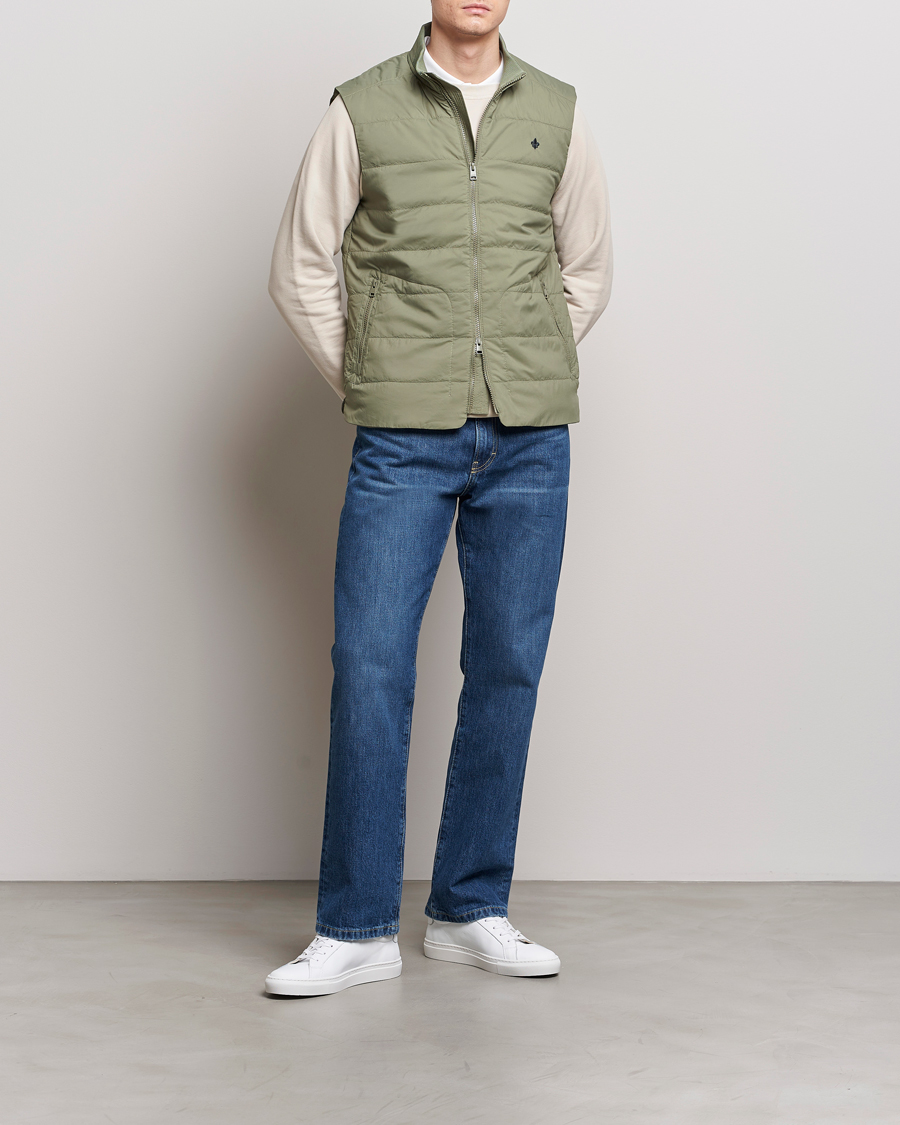 Herr | Jackor | Morris | Lewis Padded Vest Green